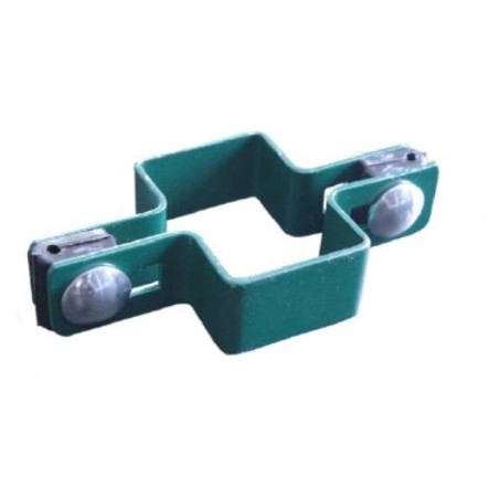 Obejma pośrednia zielona na słupek 60x40mm OSI-OBE4