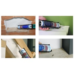 Silikon uniwersalny PRO4 biały 310ml BE-SILUNIBIA