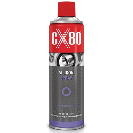 CX80 Silikon spray 500ml CX-80-500SIL