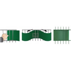 Taśma ogrodzeniowa 450G brązowa WDB620508011