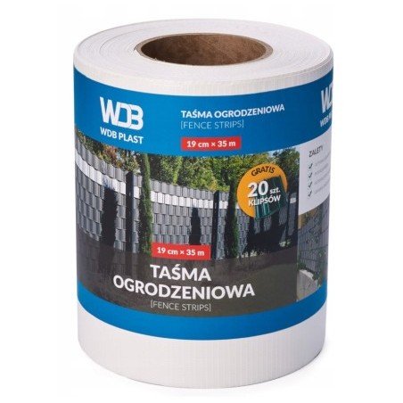 Taśma ogrodzeniowa 450G biała WDB620509003