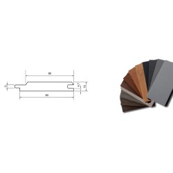 Panel ogrodzeniowy SHEFFELD SZARY KOMAPAN XKOMOSOS