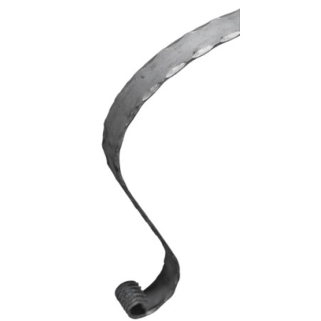 Zakończenie pochwytu fakturowanego 40x5 POS30.105.02