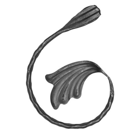 Element skrętny P fakturowany prawy 12x6mm 150x100mm POS10.251