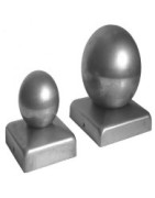 Post caps and balls